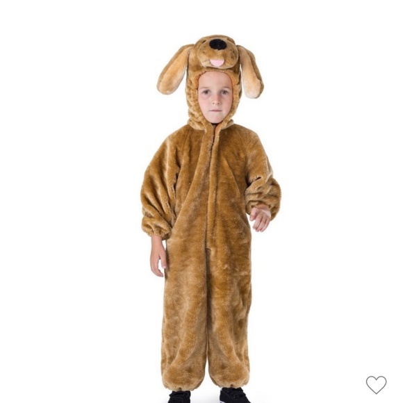 READ Halloween Puppy Costume Unisex- Golden Retriever Dog By Dress Up America - Picture 1 of 8